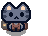 Cute pixelart cat miner