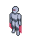 Humanoid robot with nano-blade